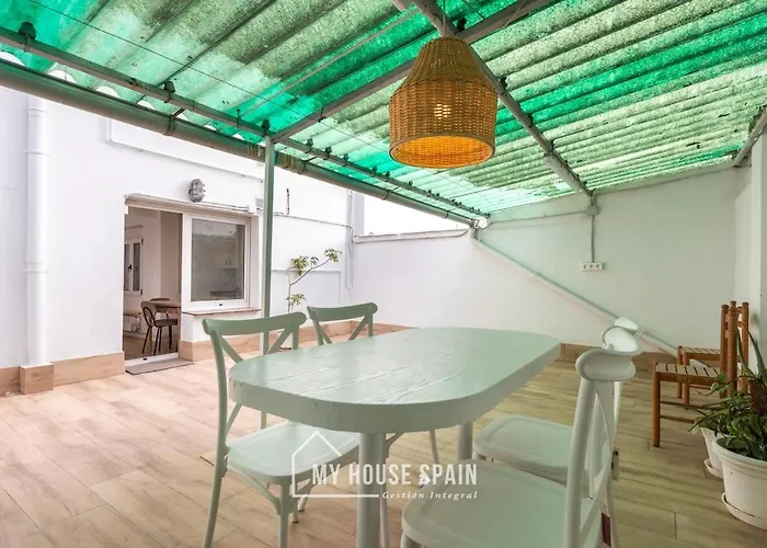 Myhousespain - Piso Reformado Con Patio Privado Lägenhet Gijón